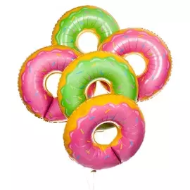 Букет шаров "Сладкий пончик" (5 или 9 шаров)