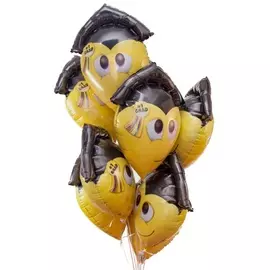 Букет шаров "Смайл" (9 или 18 шаров)