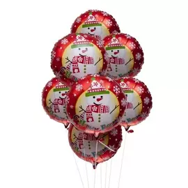 Букет шаров "Снеговик" (7 или 15 шаров)