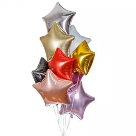 Букет шаров "Звезды галактики" (11 или 21 шар)