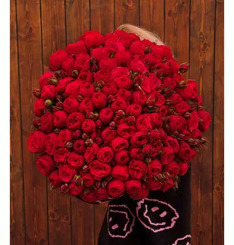 Букет-соло роз Red Piano "Все для тебя!" (75,101,151 или 201)