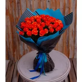 Букет-соло роз "Вау" (15,25,35,51,75 или 101)