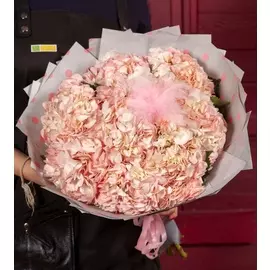 Букет-соло "Розовые гортензии" (5,7,9 или 15)