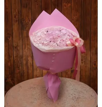 Букет-соло розовых гортензий (5,7,9,15,25 или 35)