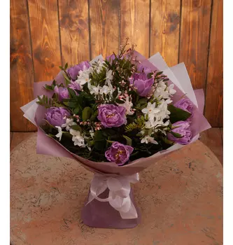 Букет-трио "Цветы весны"