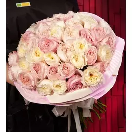 Букет-трио "David Austin" (15,25,35,51,75 или 101)