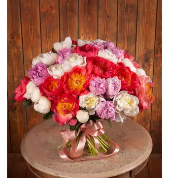 Букет-трио "Гармонический мотив" (15,25,35,51,75 или 101)