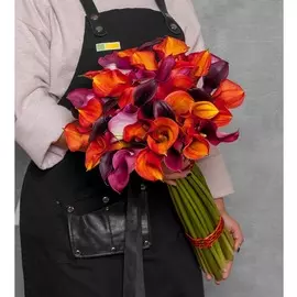 Букет-трио калл "Восторг" (21,35,51 или 75)