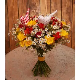 Букет-трио "Ласковое солнце"