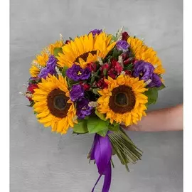 Букет-трио «Осеннее солнце»