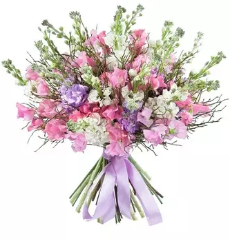 Букет-трио "Воздушный замок". Цветы на заказ с доставкой.