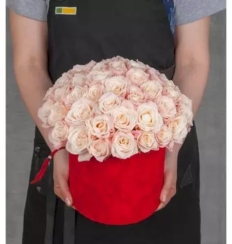 Букет в вазе "Прелестная незнакомка"