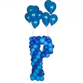 Буква из воздушных шаров