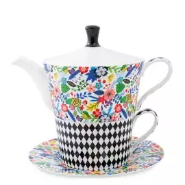 Чайный набор "Цветочный модерн" (Stechcol)