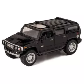 Коллекционная модель автомобиля Hummer H2 Чёрный