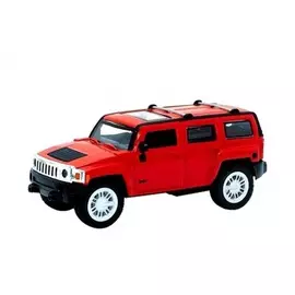 Коллекционная модель автомобиля Hummer H2 Красный