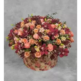 Композиция "Бархатное сердце"