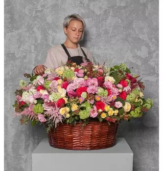 Композиция "Цветочная оранжерея"