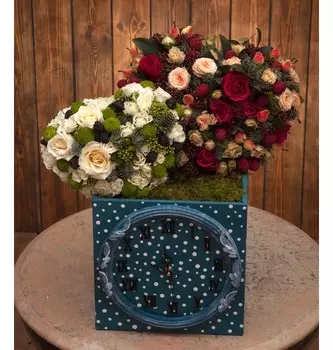 Композиция "Два любящих сердца"