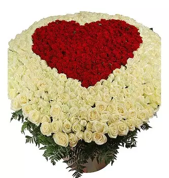 Композиция "Горячее сердце"