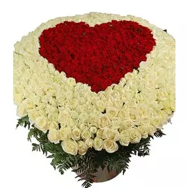 Композиция "Горячее сердце"