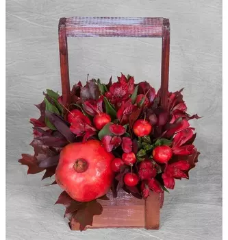 Композиция "Гранатовая осень"