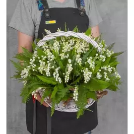 Композиция из ландышей "Тайны Белоснежки"