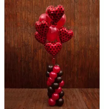 Композиция из шаров "Признание"