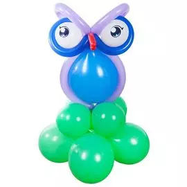 Композиция из шаров "Умная сова"