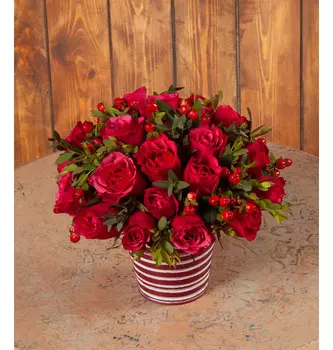 Композиция "Малиновый закат"