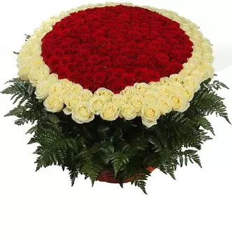 Композиция "Море цветов" (301 роза)
