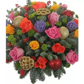 Композиция "Новогодний салют"