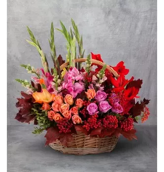 Композиция "Осенний калейдоскоп"