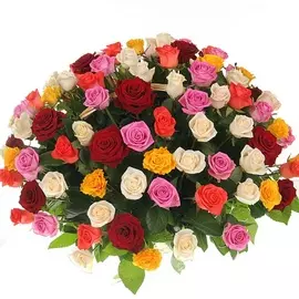 Композиция "Праздничный салют" (51, 101 или 201 роза)