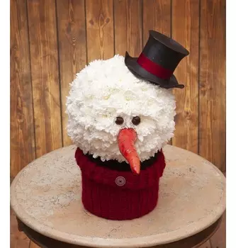 Композиция "Снеговичок"