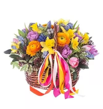 Композиция "Танец красок"