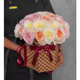 Композиция в вазе "Карамель"