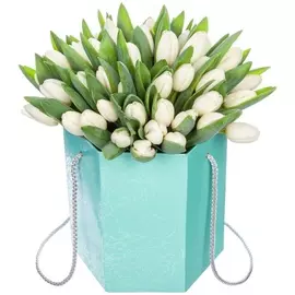 Композиция в вазе "Мятное наслаждение"