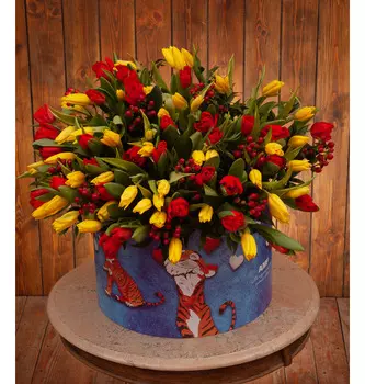 Композиция "Яркая весна"