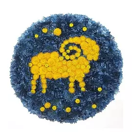 Композиция Знак зодиака "Овен" (21 марта - 20 апреля)