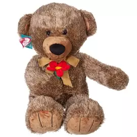 Мягкая игрушка "Мишка с цветком" (70 см)