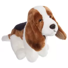Мягкая игрушка "Собака Бассет-хаунт" (30 см)