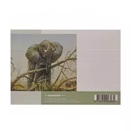 Открытка 3D "Слон"