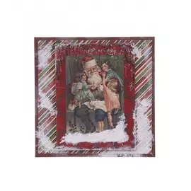 Открытка ручной работы "Дед Мороз"