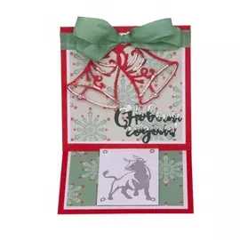 Открытка ручной работы "С Новым Годом!"