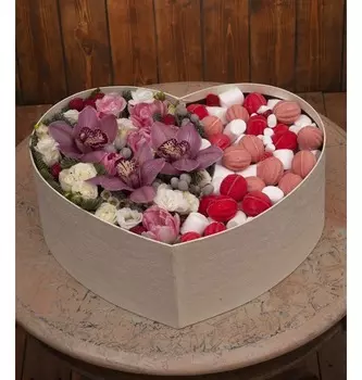 Подарочная коробка "Биение сердца"