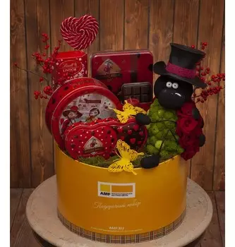 Подарочная коробка "Божья коровка"