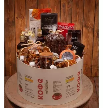 Подарочная коробка "Крепкий кофе"