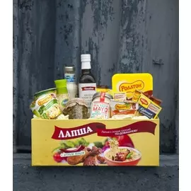 Подарочная коробка "Лапша"