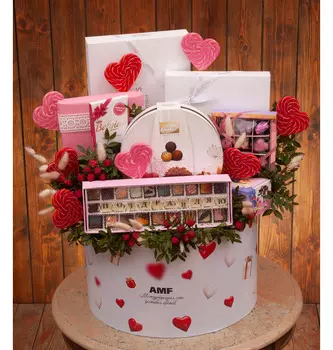 Подарочная коробка "Любовь в воздухе"